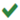 Green checkmark icon